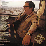 CAL TJADER / Last Bolero In Berkeley